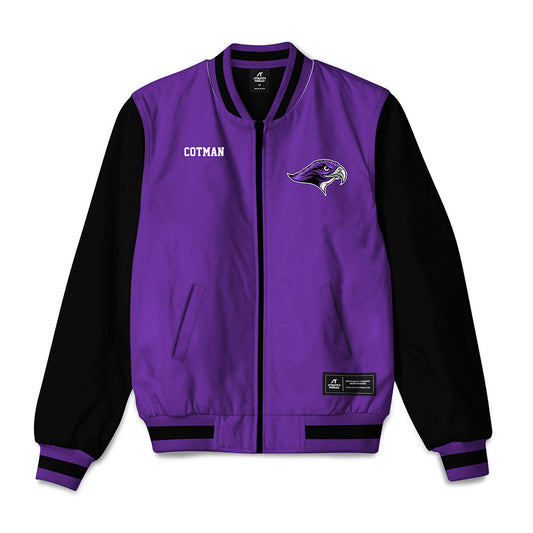 Stonehill - NCAA Equestrian : Cora Cotman - Bomber Jacket-0