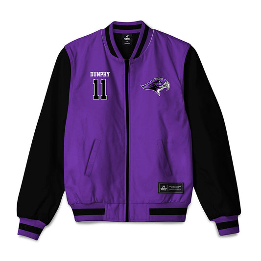 Stonehill - NCAA Football : Brigham Dunphy - Bomber Jacket-0