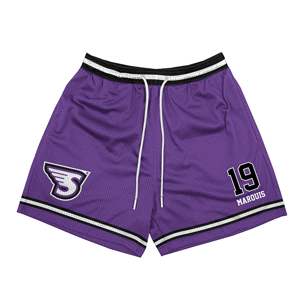 Stonehill - NCAA Men's Soccer : Ethan Marquis - Shorts-0