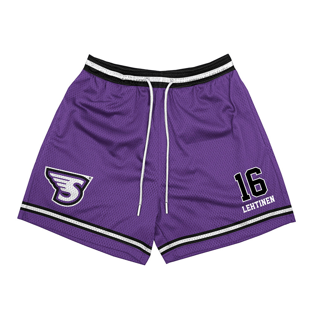Stonehill - NCAA Men's Ice Hockey : Joel Lehtinen - Shorts-0
