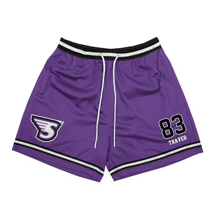Stonehill - NCAA Football : Ashtin Traver - Shorts-0