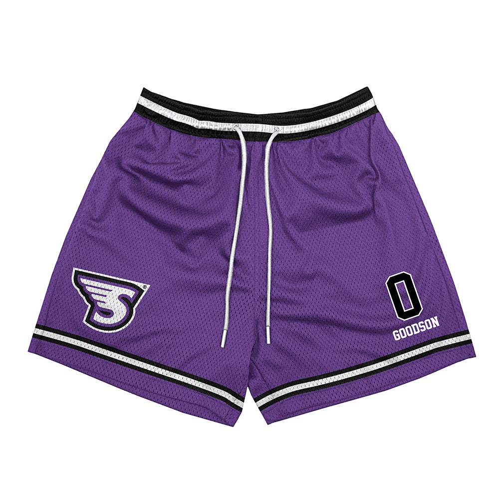 Stonehill - NCAA Football : DeAndre Goodson - Shorts-0
