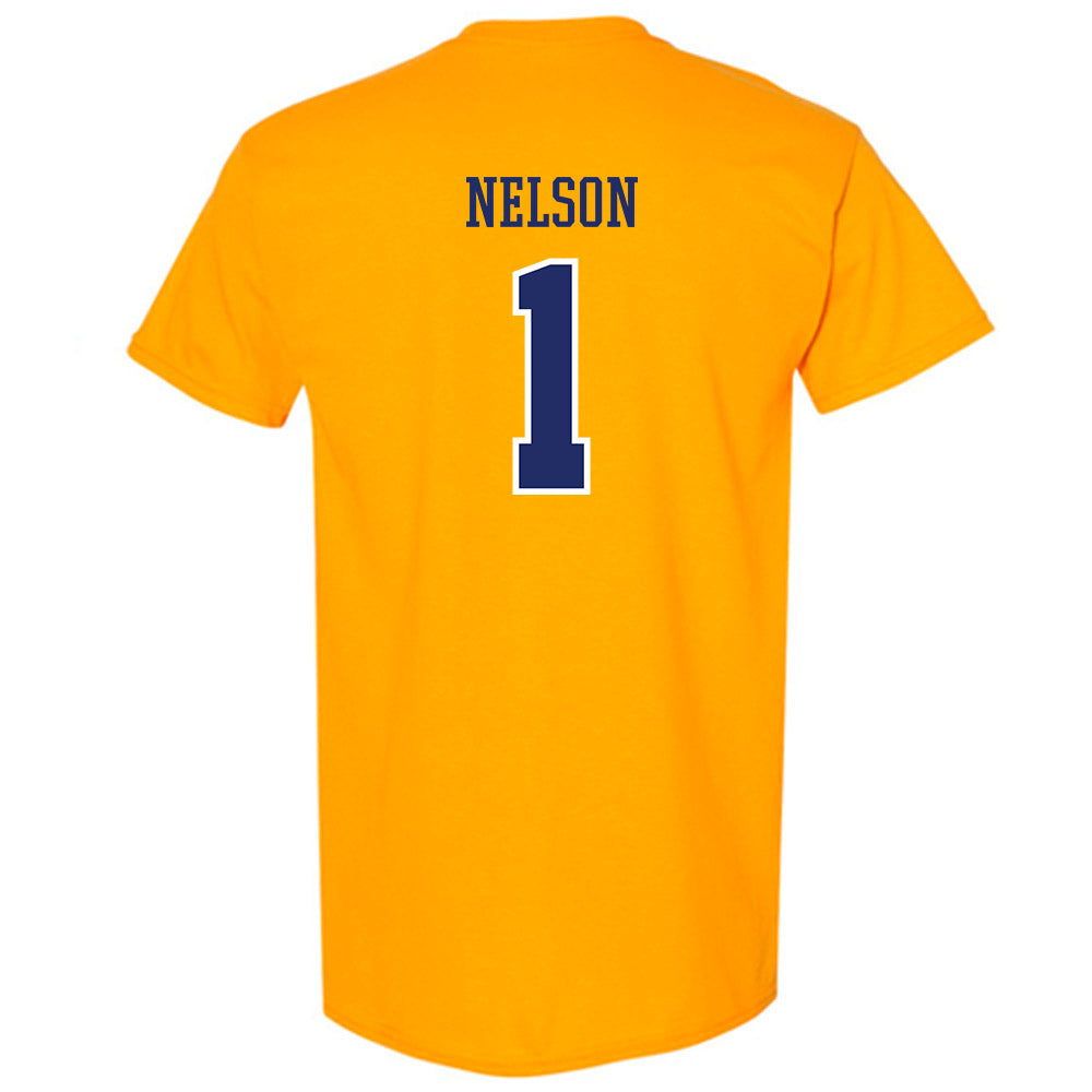 Webster - NCAA Men's Basketball : Charles Nelson - Classic Shersey T-Shirt-1