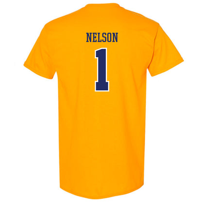 Webster - NCAA Men's Basketball : Charles Nelson - Classic Shersey T-Shirt-1