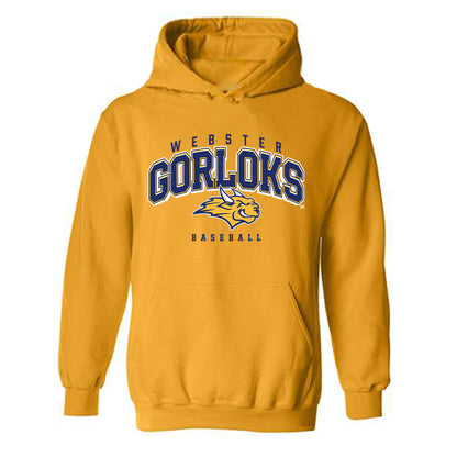 Webster - NCAA Baseball : Christopher Lara - Classic Shersey Hooded Sweatshirt-0