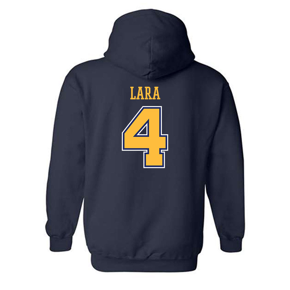 Webster - NCAA Baseball : Christopher Lara - Classic Shersey Hooded Sweatshirt-1
