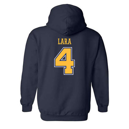 Webster - NCAA Baseball : Christopher Lara - Classic Shersey Hooded Sweatshirt-1
