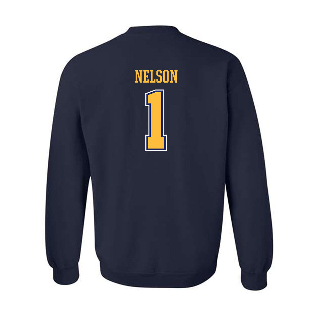 Webster - NCAA Men's Basketball : Charles Nelson - Classic Shersey Crewneck Sweatshirt-1