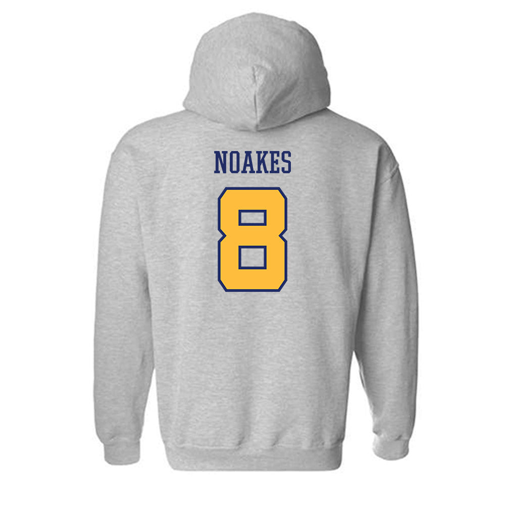 Webster - NCAA Men's Soccer : Charlie Noakes - Classic Shersey Hooded Sweatshirt-1
