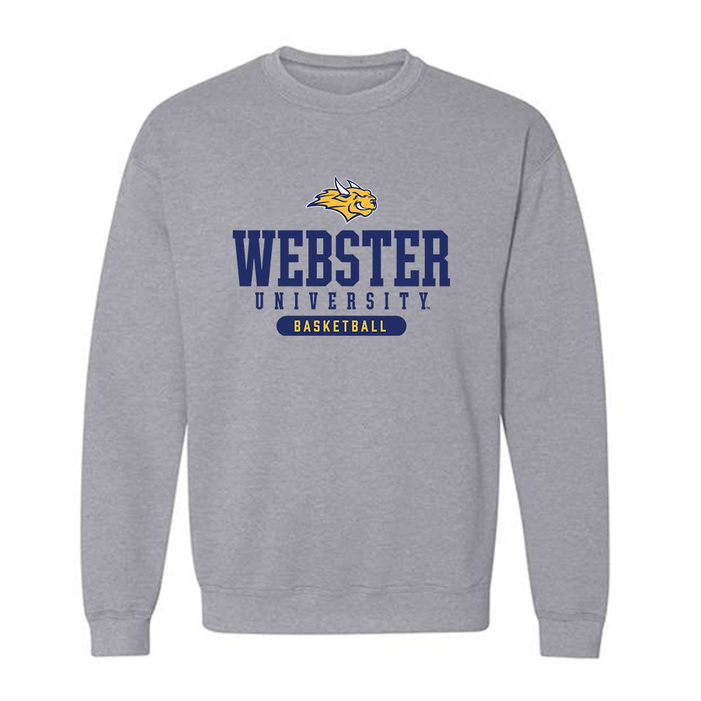 Webster - NCAA Men's Basketball : Charles Nelson - Classic Shersey Crewneck Sweatshirt-0