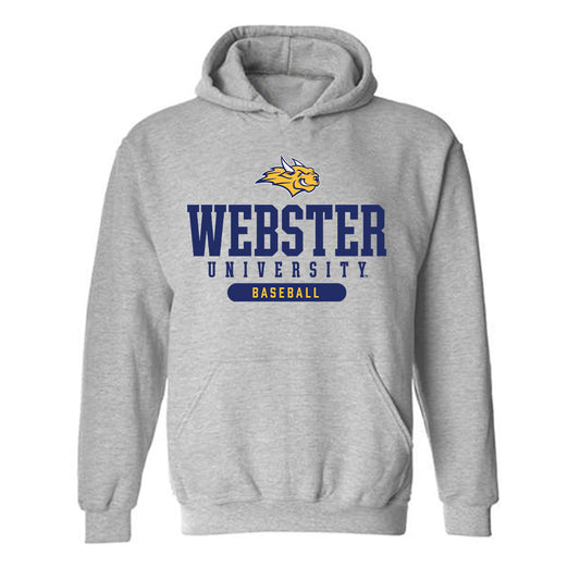 Webster - NCAA Baseball : Christopher Lara - Classic Shersey Hooded Sweatshirt-0