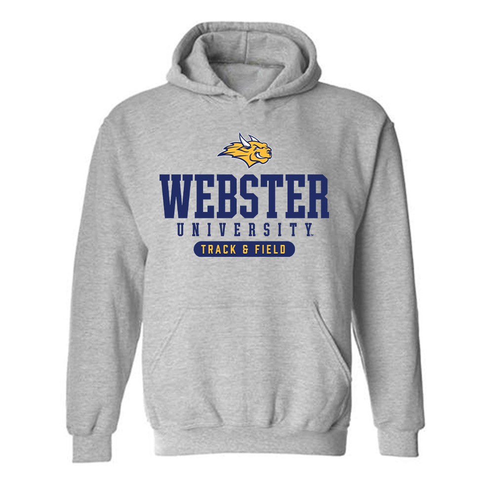 Webster - NCAA Men's Track & Field : Tyler Mooney - Classic Shersey Hooded Sweatshirt-0