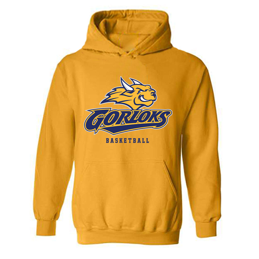 Webster - NCAA Men's Basketball : Justin Ugo - Classic Shersey Hooded Sweatshirt-0