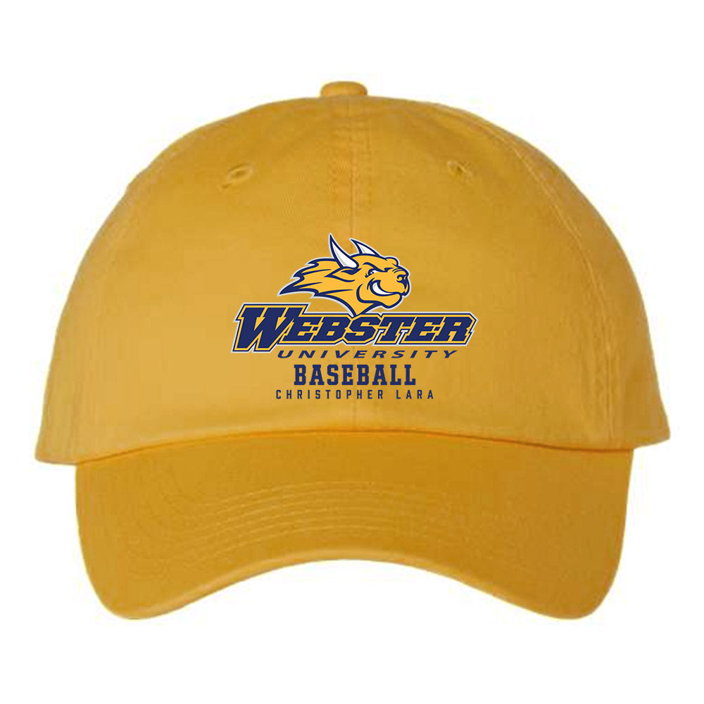Webster - NCAA Baseball : Christopher Lara - Dad Hat-0