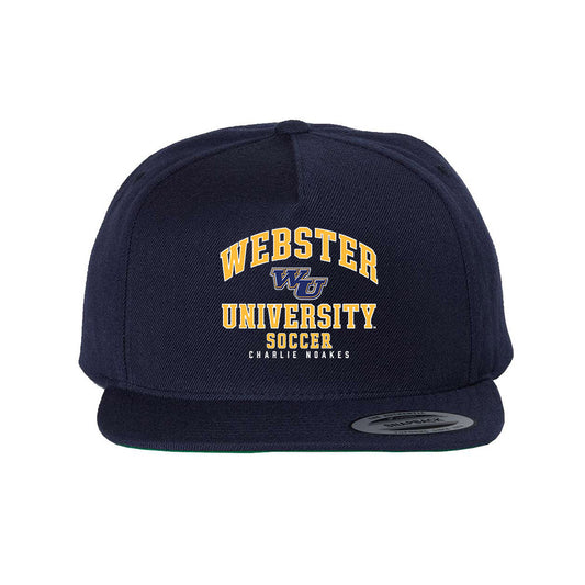 Webster - NCAA Men's Soccer : Charlie Noakes - Snapback Hat-0