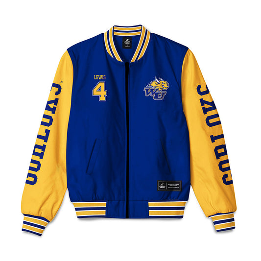 Webster - NCAA Women's Volleyball : Jaycee Lewis - Bomber Jacket-0