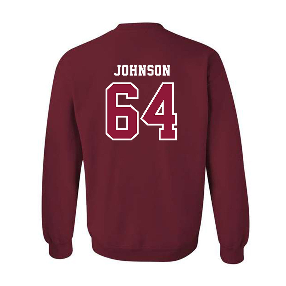 Henderson State - NCAA Football : Brandon Johnson - Classic Shersey Crewneck Sweatshirt-1