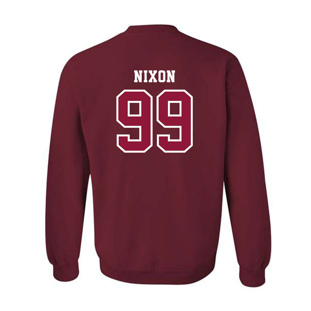 Henderson State - NCAA Football : Braxton Nixon - Classic Shersey Crewneck Sweatshirt-1