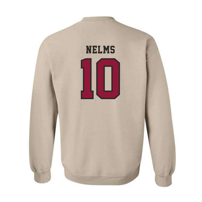 Henderson State - NCAA Men's Basketball : Hunter Nelms - Crewneck Sweatshirt-1