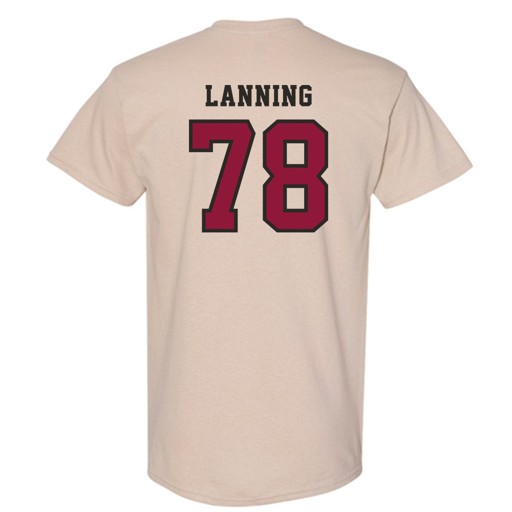 Henderson State - NCAA Football : Chase Lanning - T-Shirt-1