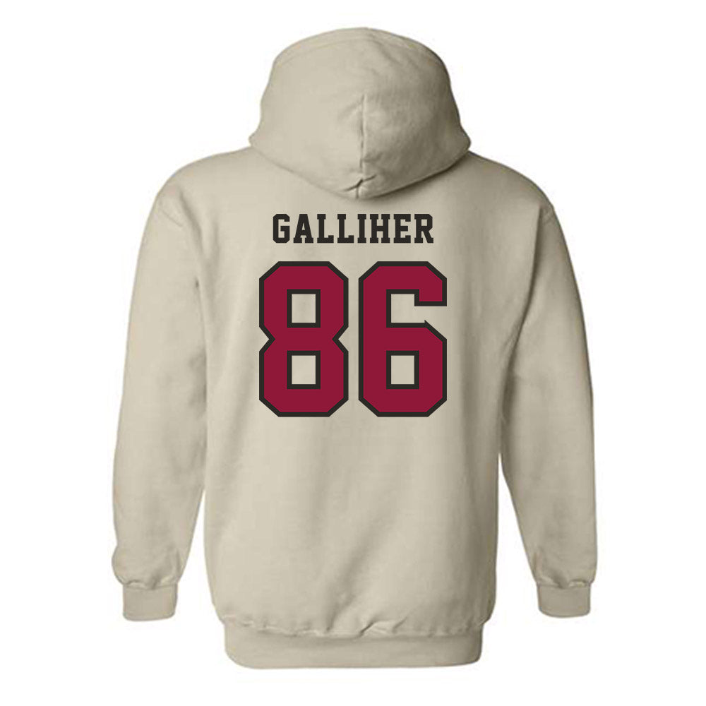 Henderson State - NCAA Football : Cameron Galliher - Hooded Sweatshirt-1