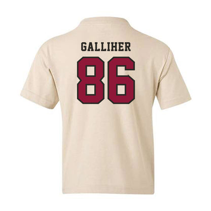 Henderson State - NCAA Football : Cameron Galliher - Youth T-Shirt-1