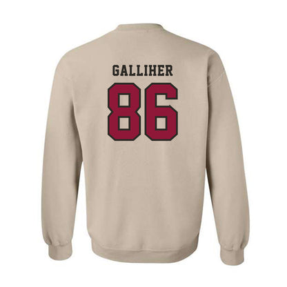 Henderson State - NCAA Football : Cameron Galliher - Crewneck Sweatshirt-1