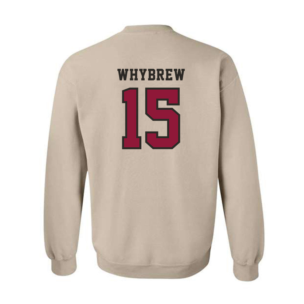 Henderson State - NCAA Men's Basketball : Tyson Whybrew - Crewneck Sweatshirt-1