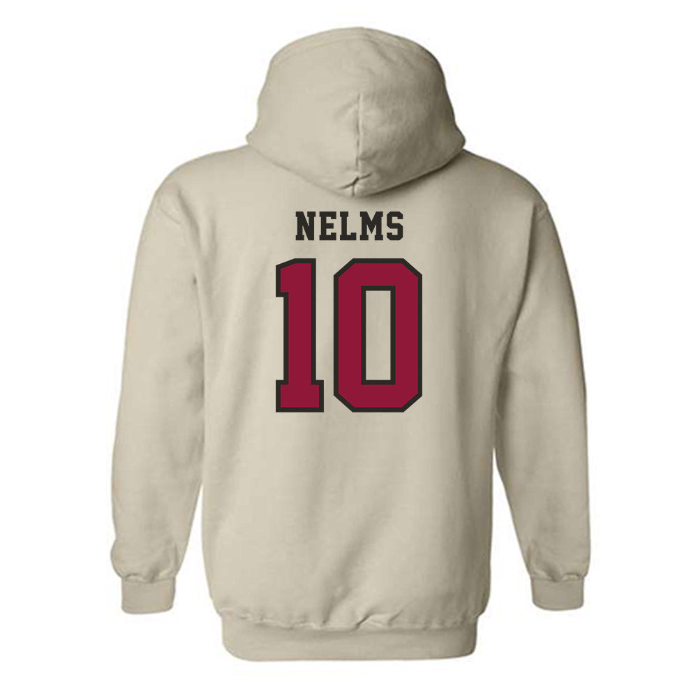 Henderson State - NCAA Men's Basketball : Hunter Nelms - Hooded Sweatshirt-1