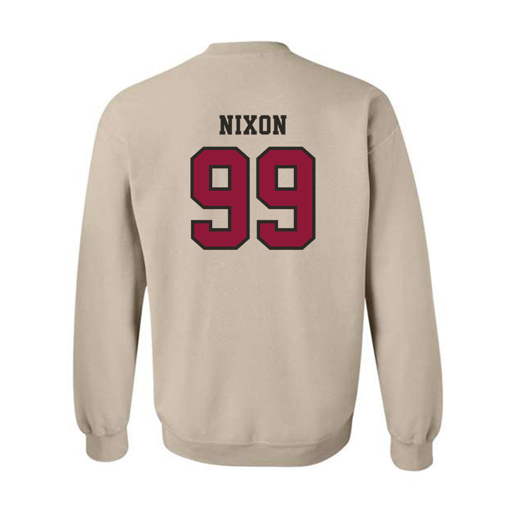 Henderson State - NCAA Football : Braxton Nixon - Crewneck Sweatshirt-1
