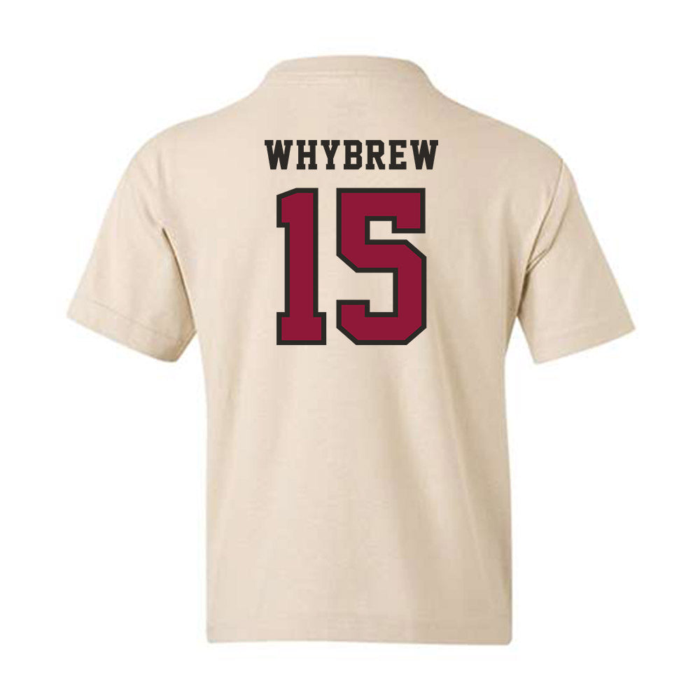 Henderson State - NCAA Men's Basketball : Tyson Whybrew - Youth T-Shirt-1