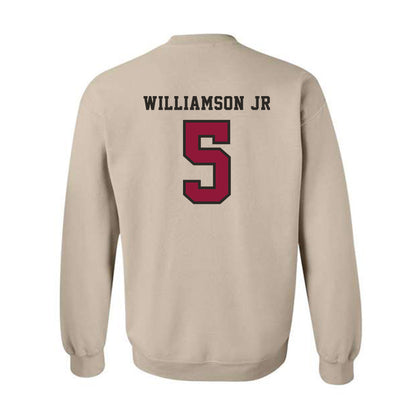 Henderson State - NCAA Men's Basketball : Corliss Williamson Jr - Crewneck Sweatshirt-1