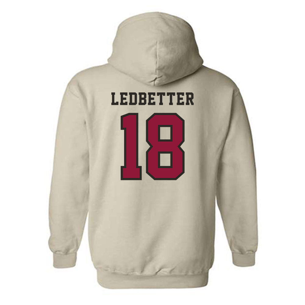 Henderson State - NCAA Football : Austin Ledbetter - Hooded Sweatshirt-1