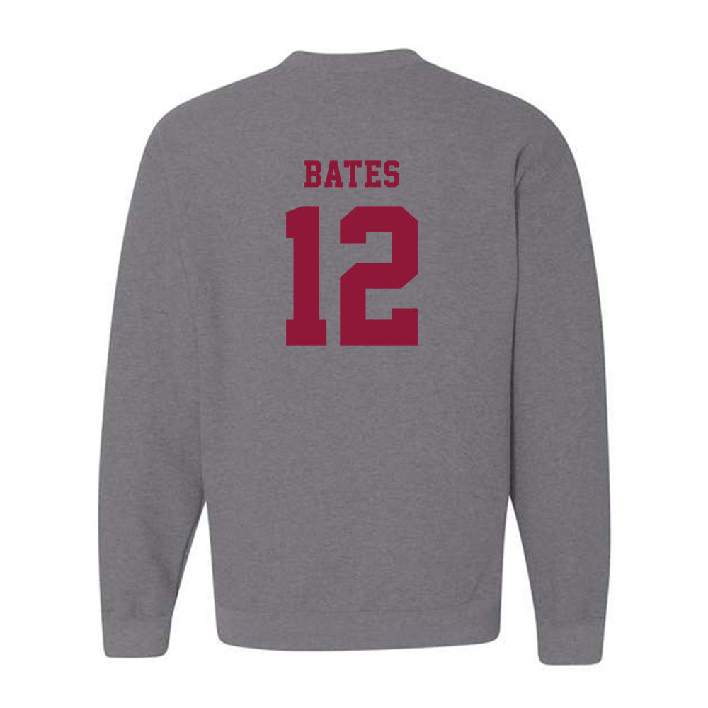 Henderson State - NCAA Baseball : Tyler Bates - Crewneck Sweatshirt-1