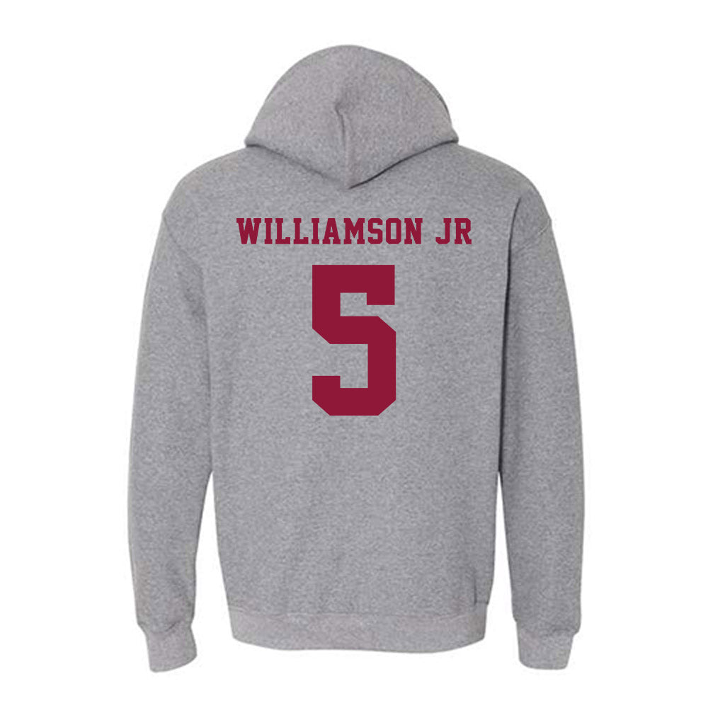 Henderson State - NCAA Men's Basketball : Corliss Williamson Jr - Hooded Sweatshirt-1
