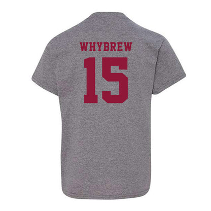 Henderson State - NCAA Men's Basketball : Tyson Whybrew - Youth T-Shirt-1