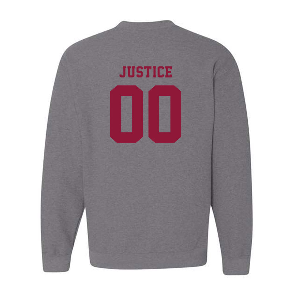 Henderson State - NCAA Football : Markavious Justice - Crewneck Sweatshirt-1
