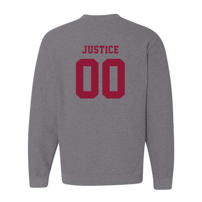 Henderson State - NCAA Football : Markavious Justice - Crewneck Sweatshirt-1