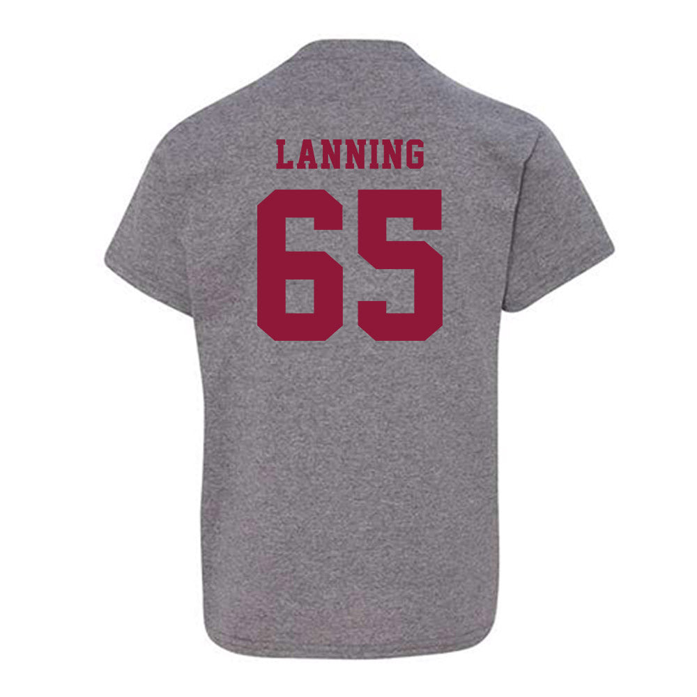 Henderson State - NCAA Football : Chase Lanning - Youth T-Shirt-1