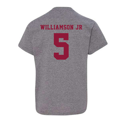 Henderson State - NCAA Men's Basketball : Corliss Williamson Jr - Youth T-Shirt-1