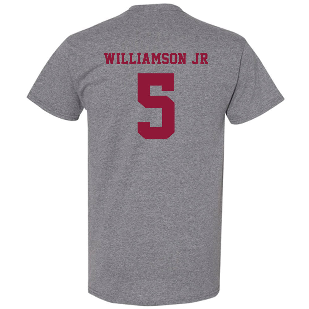 Henderson State - NCAA Men's Basketball : Corliss Williamson Jr - T-Shirt-1