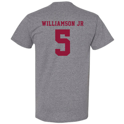 Henderson State - NCAA Men's Basketball : Corliss Williamson Jr - T-Shirt-1
