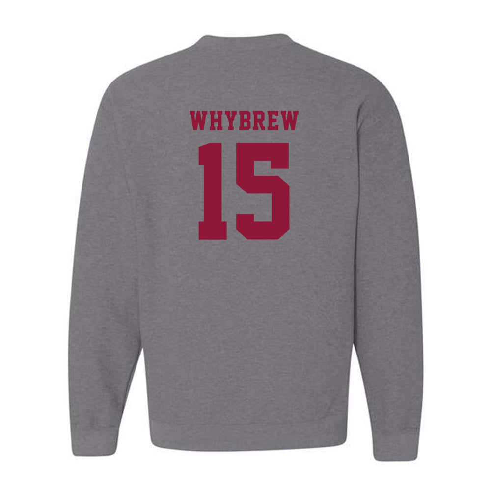 Henderson State - NCAA Men's Basketball : Tyson Whybrew - Crewneck Sweatshirt-1