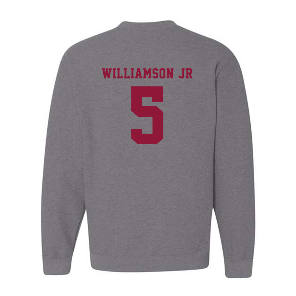 Henderson State - NCAA Men's Basketball : Corliss Williamson Jr - Crewneck Sweatshirt-1