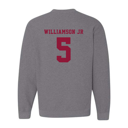 Henderson State - NCAA Men's Basketball : Corliss Williamson Jr - Crewneck Sweatshirt-1