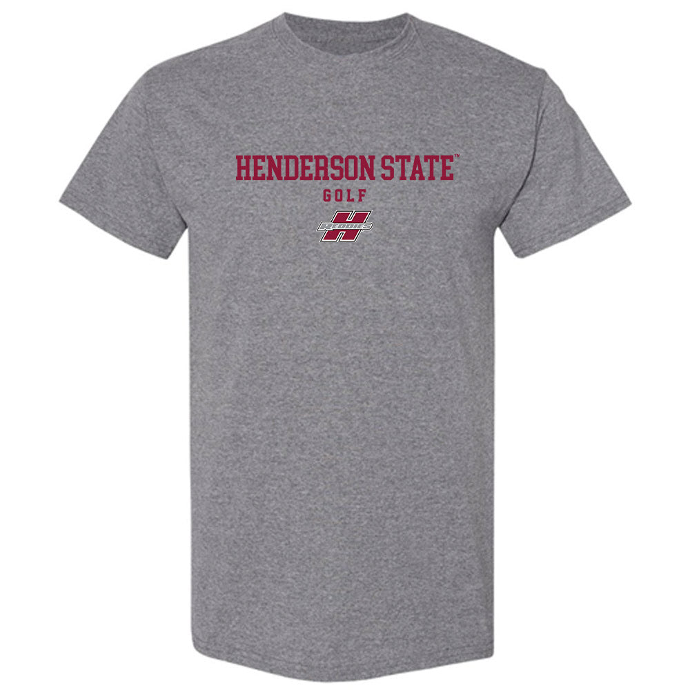Henderson State - NCAA Men's Golf : Drew Warmbrod - T-Shirt-0