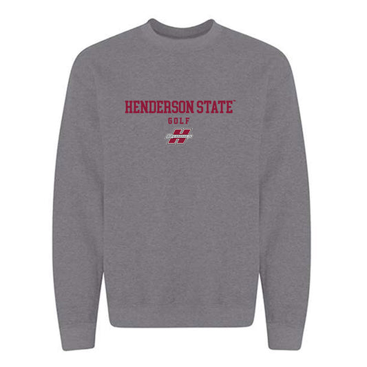 Henderson State - NCAA Men's Golf : Drew Warmbrod - Crewneck Sweatshirt-0