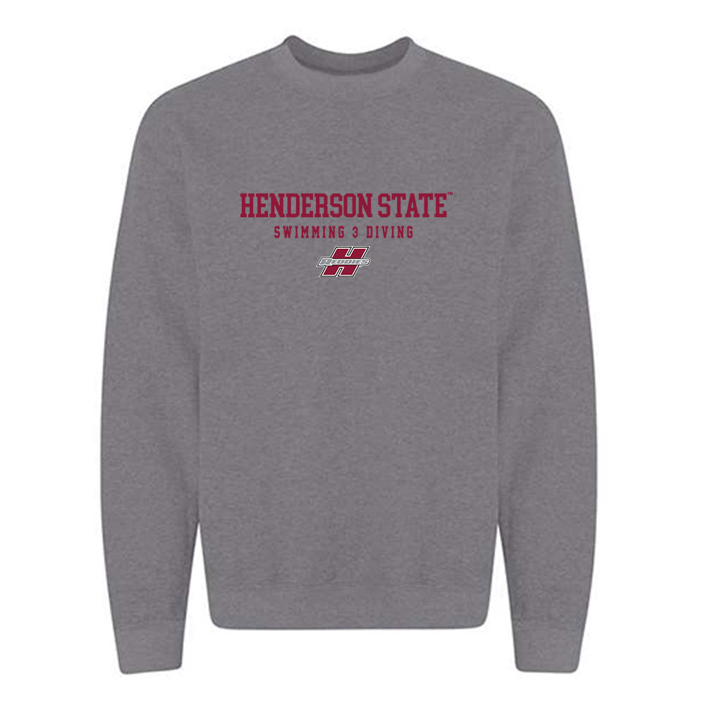 Henderson State - NCAA Women's Swimming & Diving : Monroe Chittum - Crewneck Sweatshirt-0