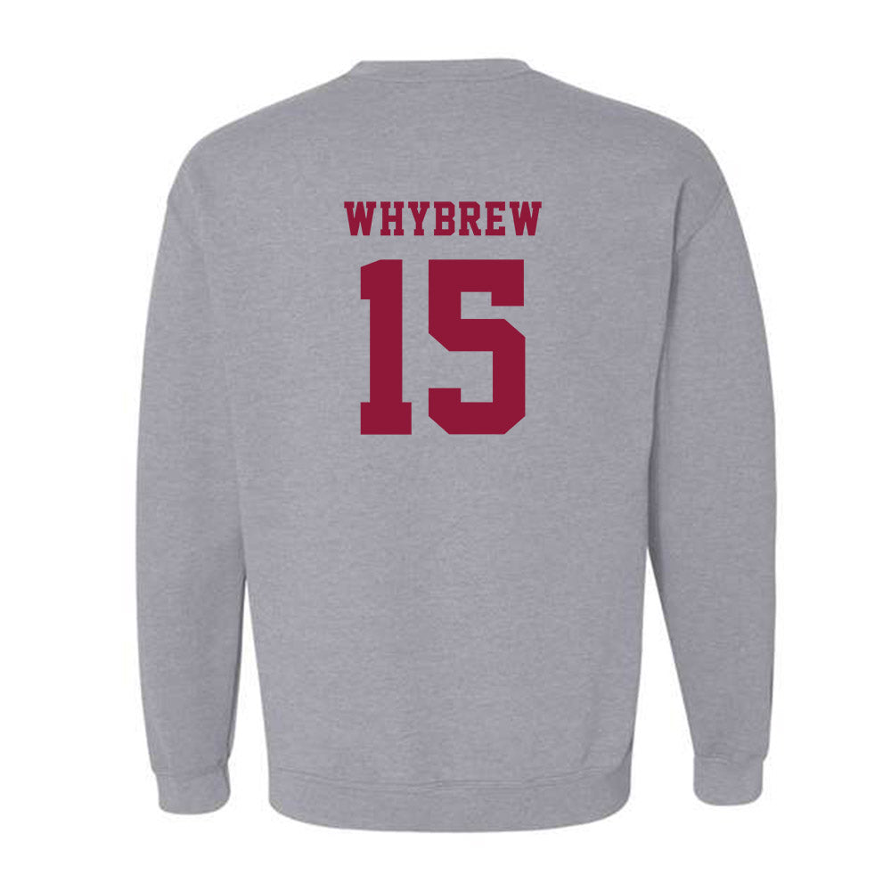 Henderson State - NCAA Men's Basketball : Tyson Whybrew - Crewneck Sweatshirt-1