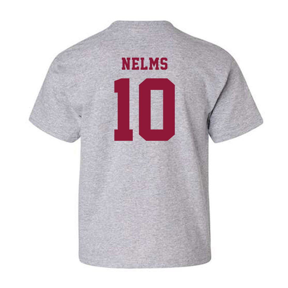 Henderson State - NCAA Men's Basketball : Hunter Nelms - Youth T-Shirt-1